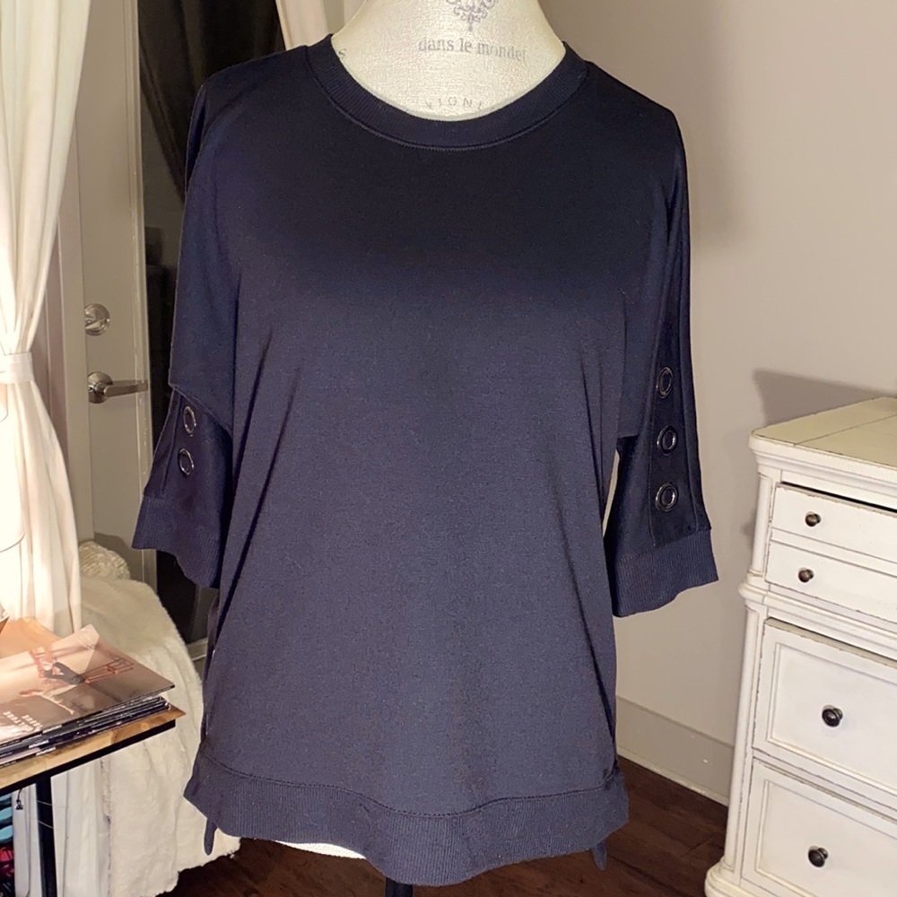 The Sweatshirt Project black sweater shirt top S​​